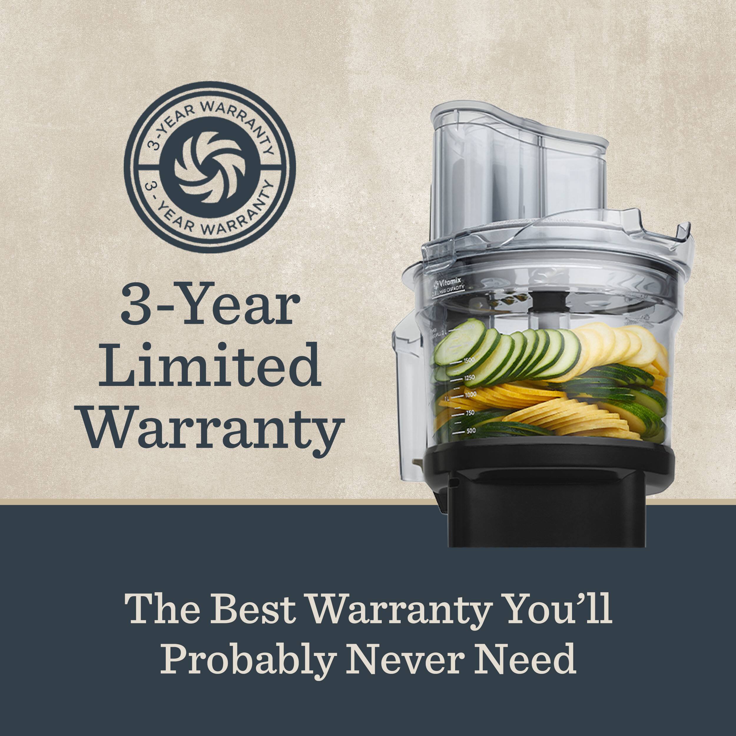 3-Year Limited Warranty

The Best Warranty You'll Probably Never Need