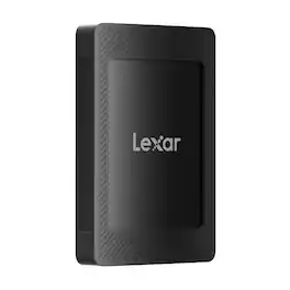 Lexar - Lsl500m002t-rnbng Sl500 Portable Usb 3.2 Gen 2x2 Ssd With Magnetic Set (2 Tb) - Black