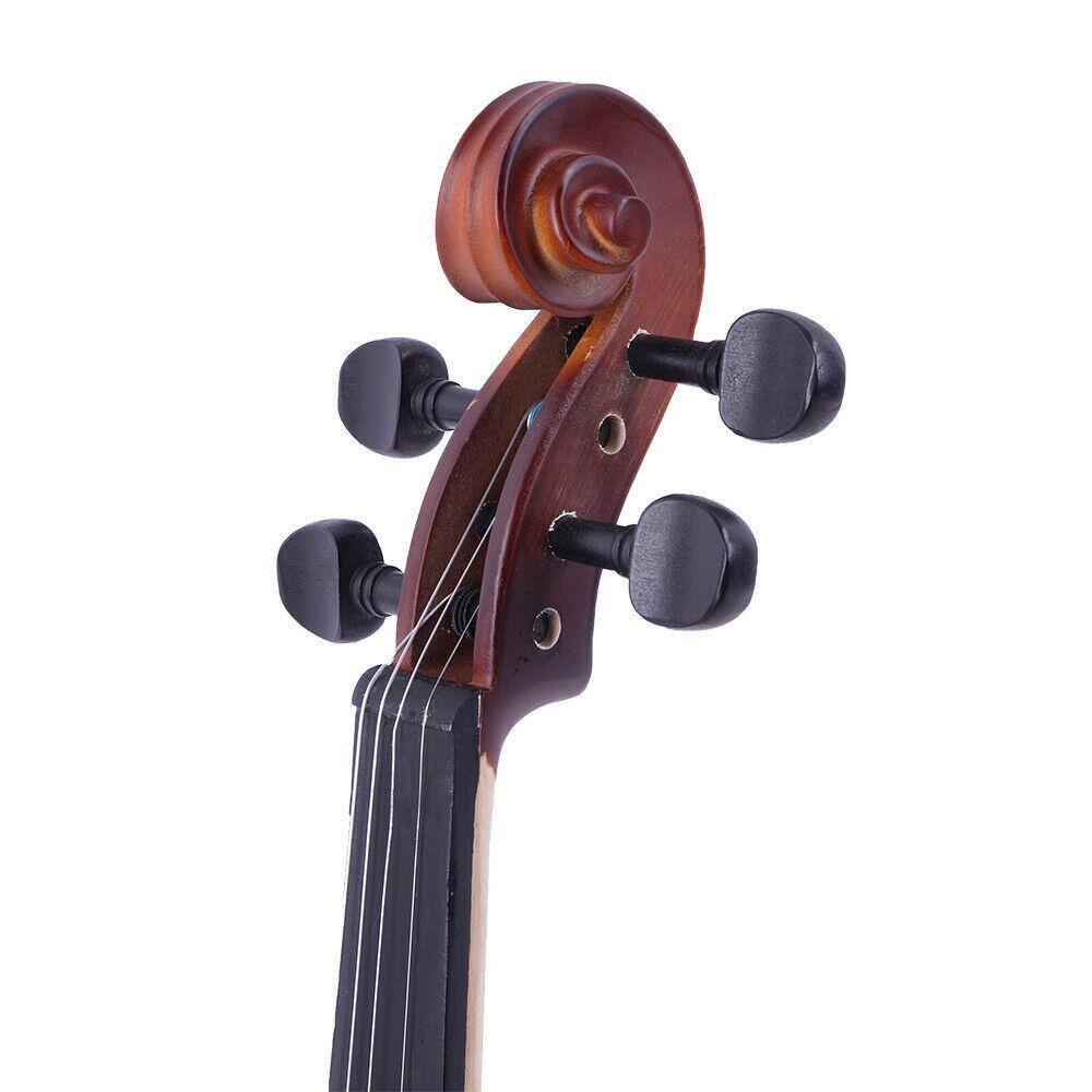 Alt View 2. Winado - 4/4 Classic Solid Wood adult Retro Acoustic Violin+Case+Bow+Rosin+Tuner for Gift.