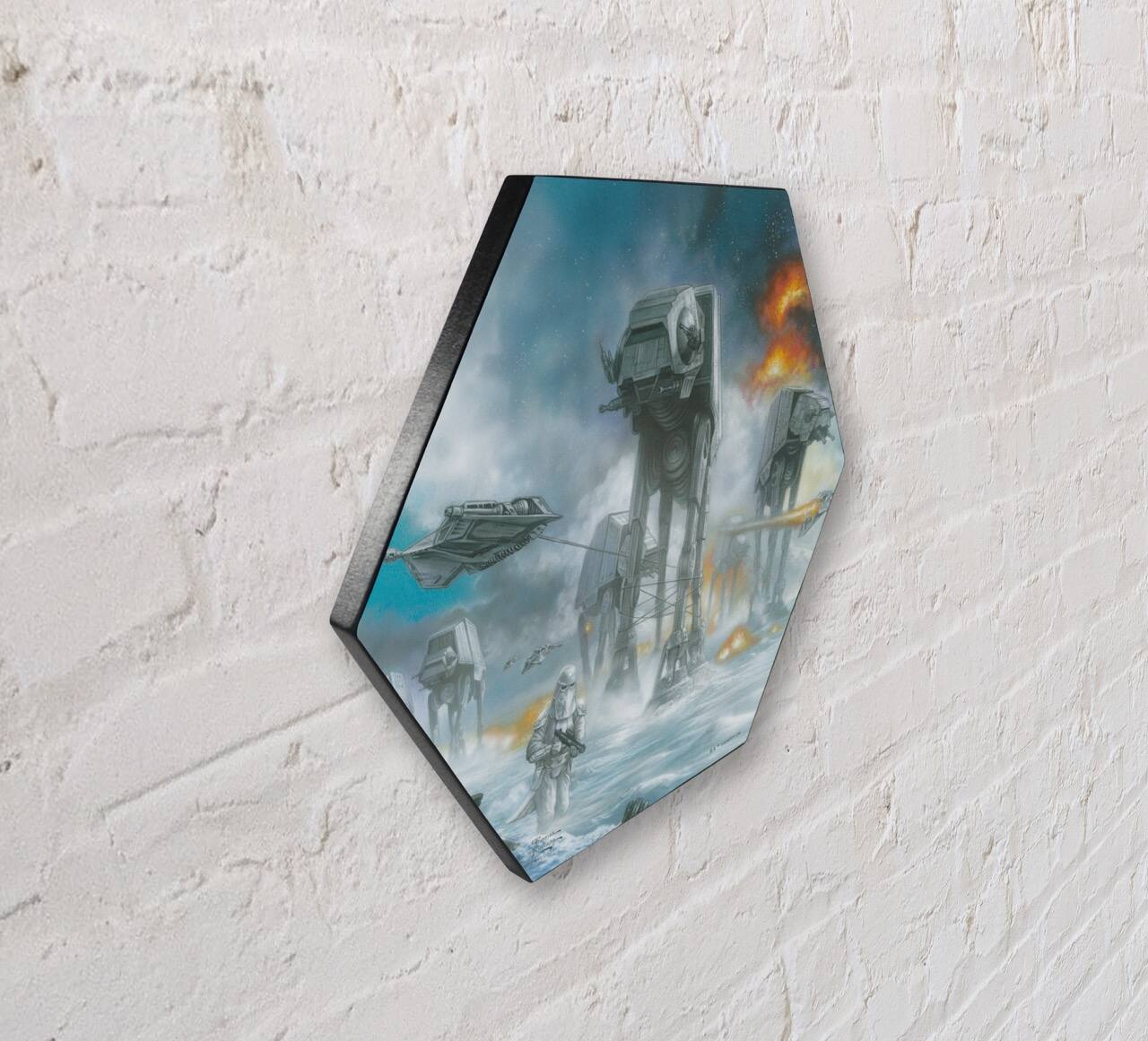 Alt View 3. Trend Setters - Star Wars (Last Holdout) KNEXAGON™ Wood Print - Multicolor.