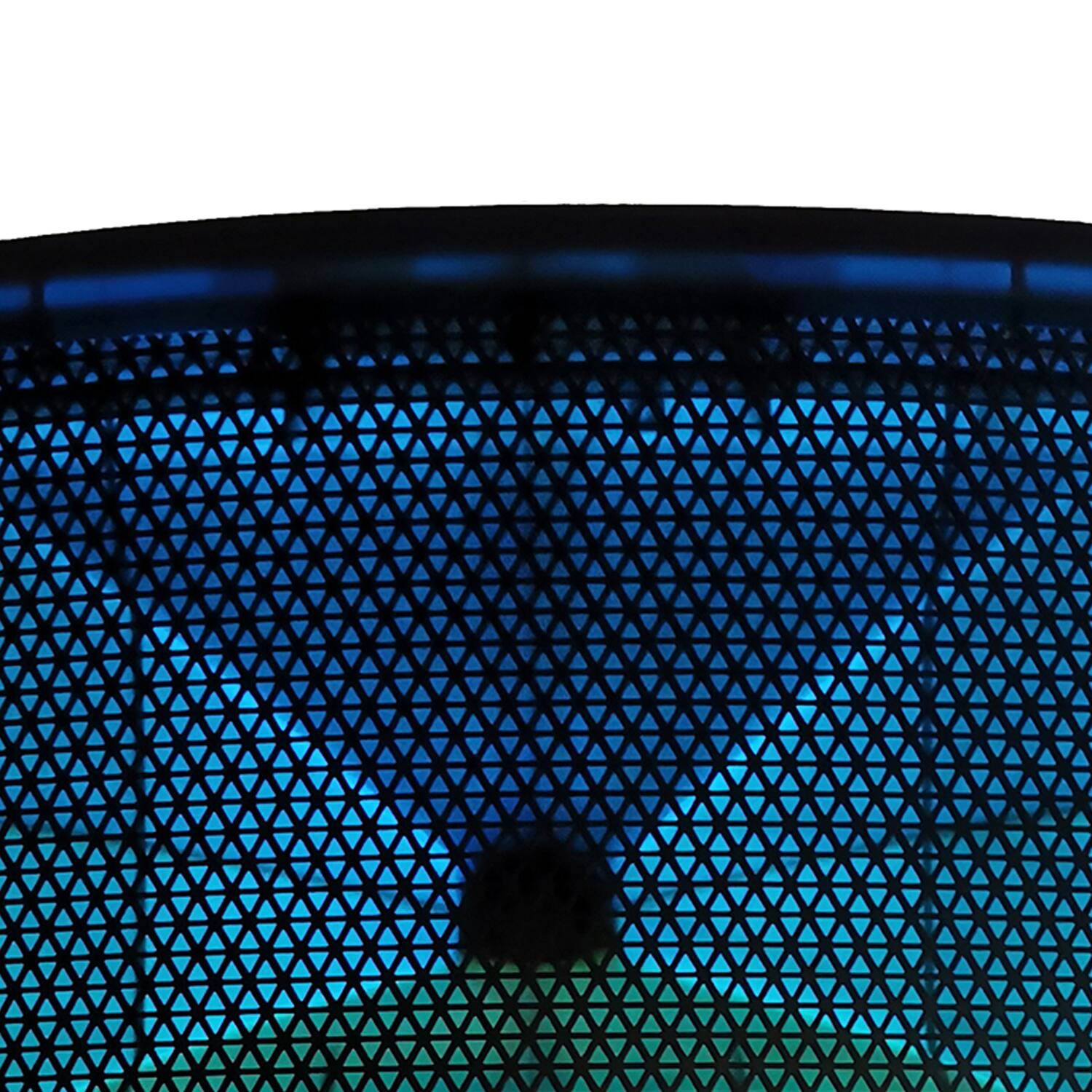 Angle. Memorex - Memorex Professional Portable Bluetooth 15-in. True Wireless Pa Speaker With Translucent Cabinet And Led Lights - Black.