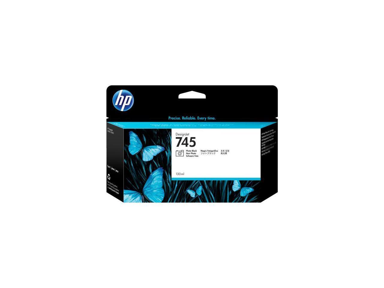 hp Precise. Reliable. Every time.  
DesignJet 745  
Photo Black  
Negro Fotográfico  
Schwarz Foto  
130 ml