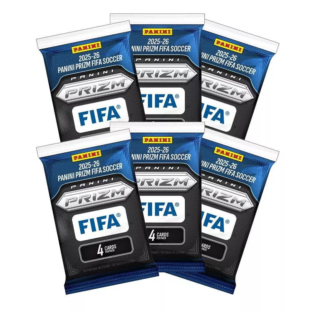 2025 26 Panini FIFA Prizm Soccer Trading Card Blaster Box - Best Buy