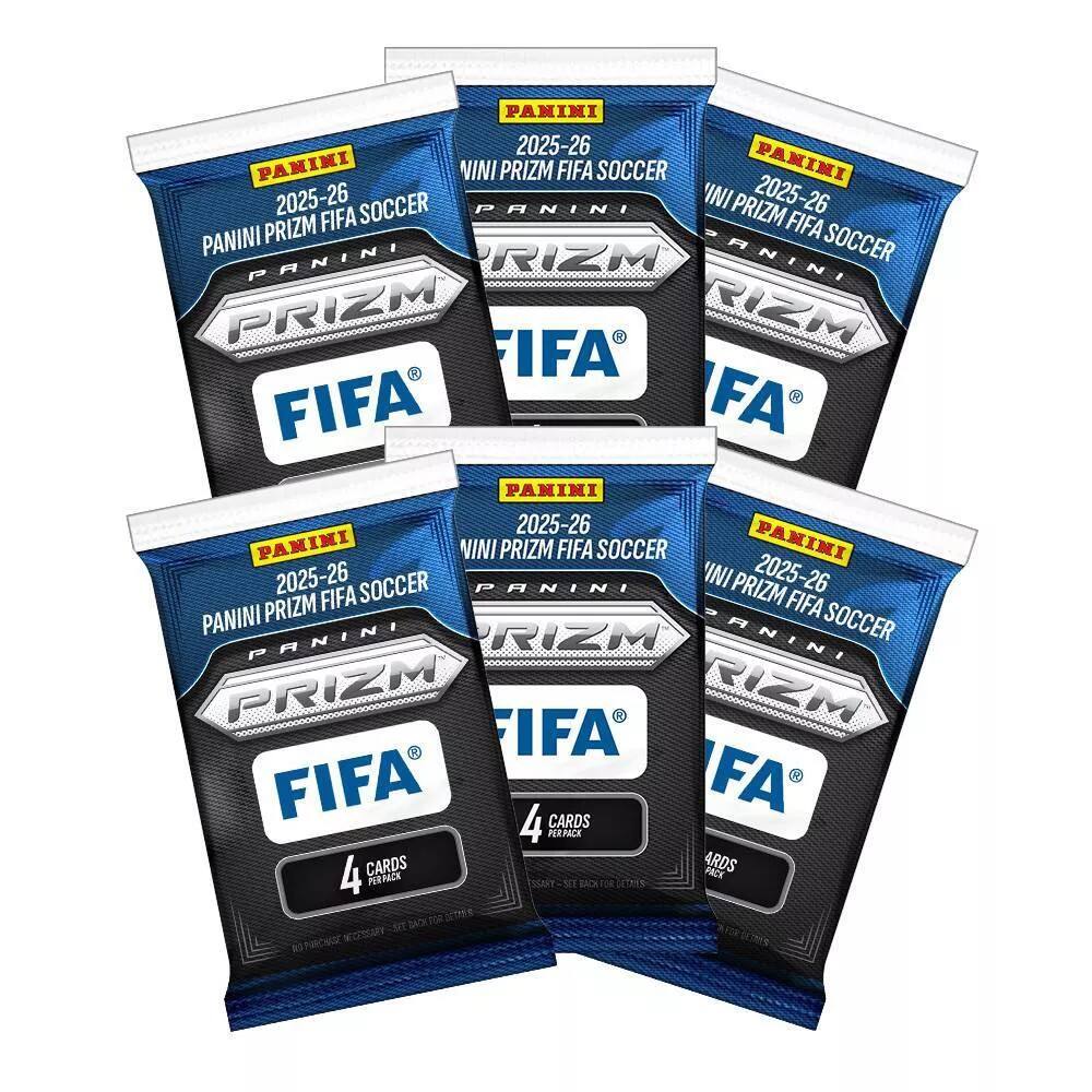 PANINI 2025-26 PANINI PRIZM FIFA SOCCER  
PANINI 2025-26 SOCCER  
PANINI PRIZM 2025-26  
4 CARDS PER PACK