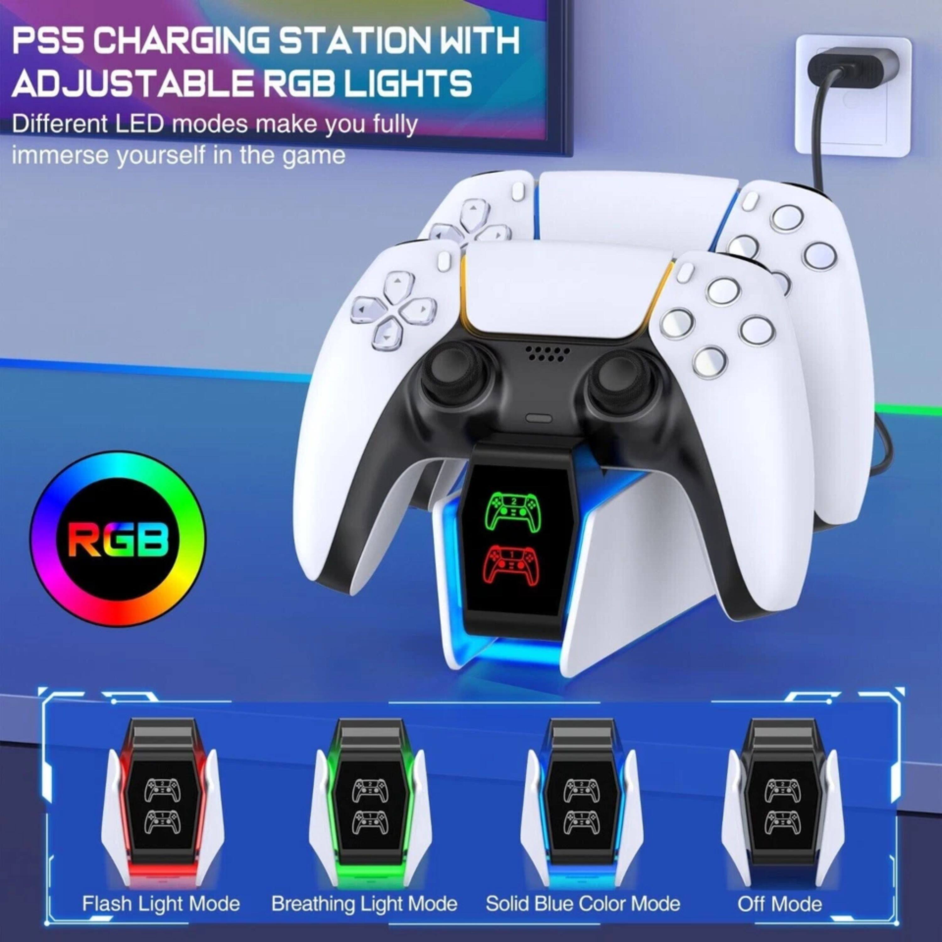 Kitcheniva PS5 Controller Charger Station Vertical Charging For