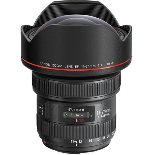 CANON 1:4 L USM ZOOM LENS EF 11-24mm AF IMF Canon 0.5 1 8 U 24 16 ft 11-24mm m ULTRASONIC