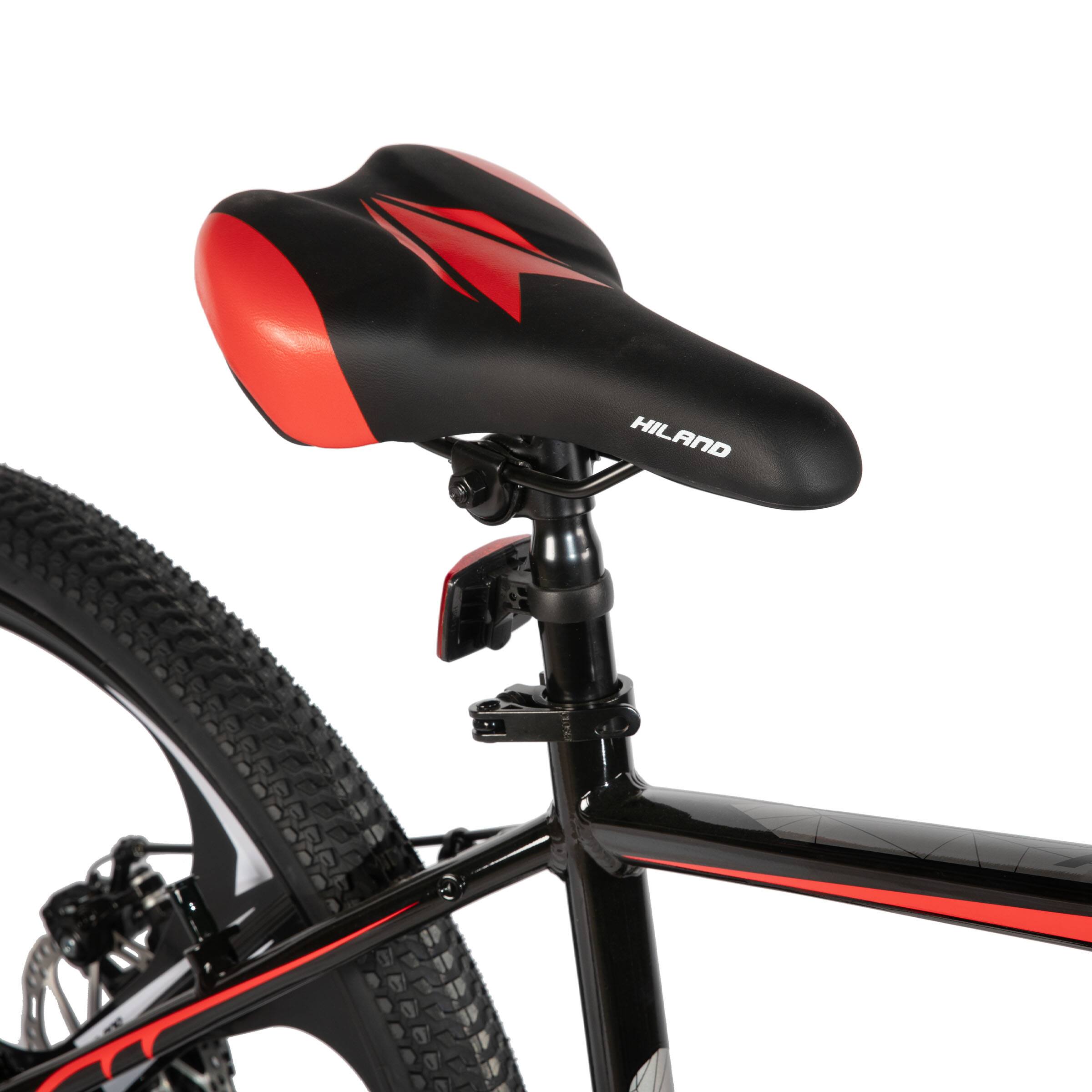 Alt View 5. HILAND - HILAND 26" Mountain Bike for Men Women Adults, 18-Speed, Disc Brake, Lightweight Aluminum Frame, 3 Spoke MTB Black - Black.