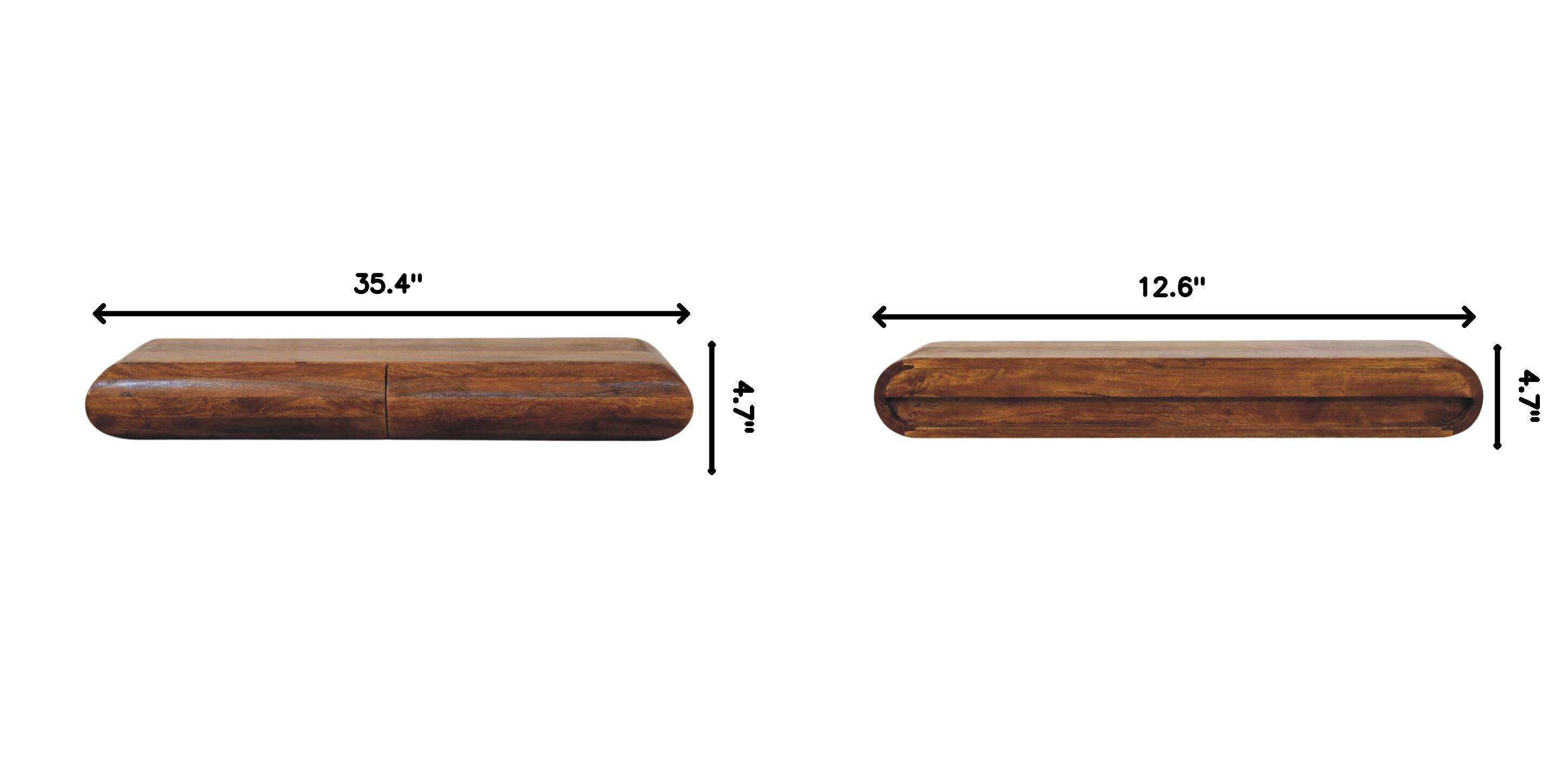 35.4" 12.6" 4.7" 4.7"