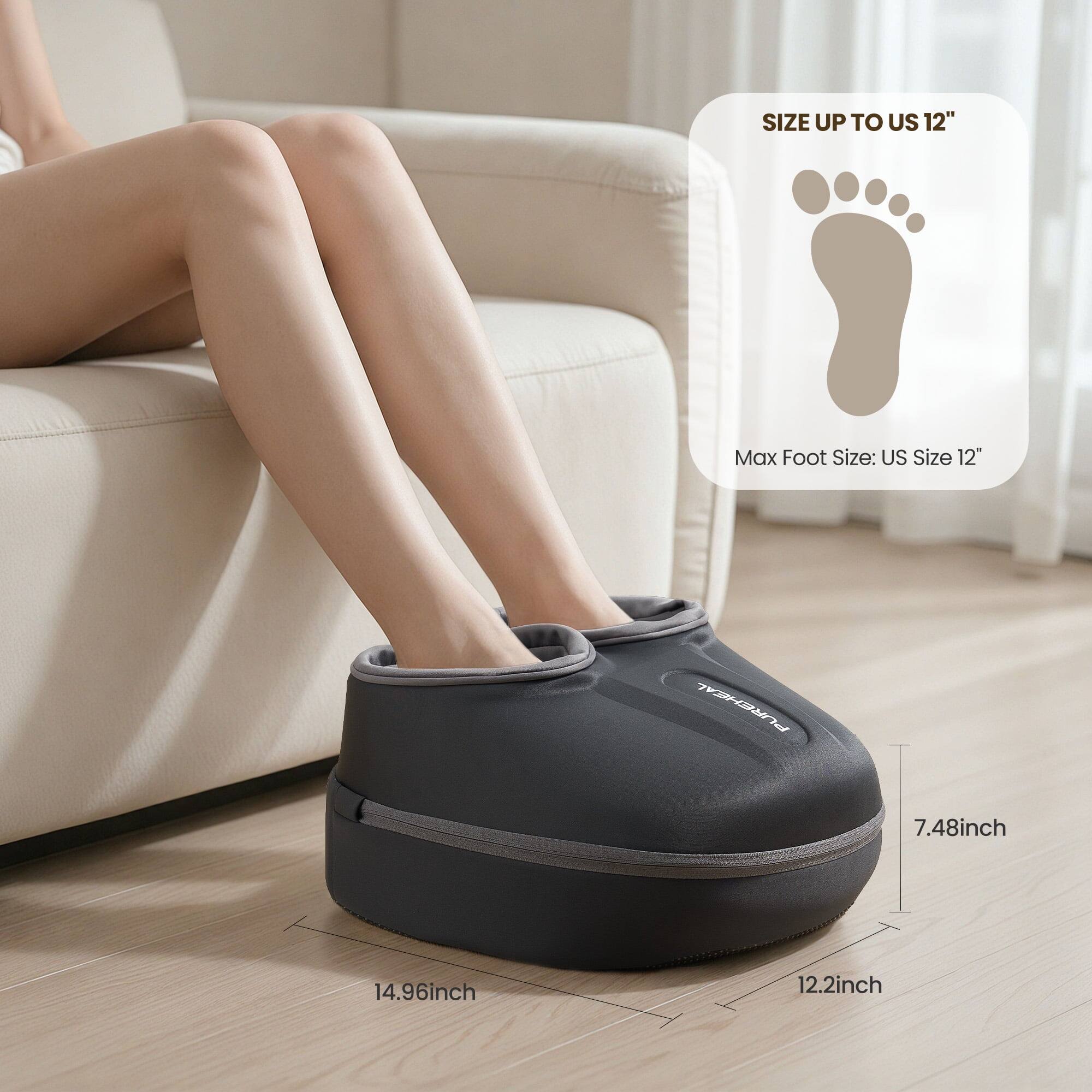 SIZE UP TO US 12"  
Max Foot Size: US Size 12"  
PURCHEAL  
7.48inch  
14.96inch  
12.2inch