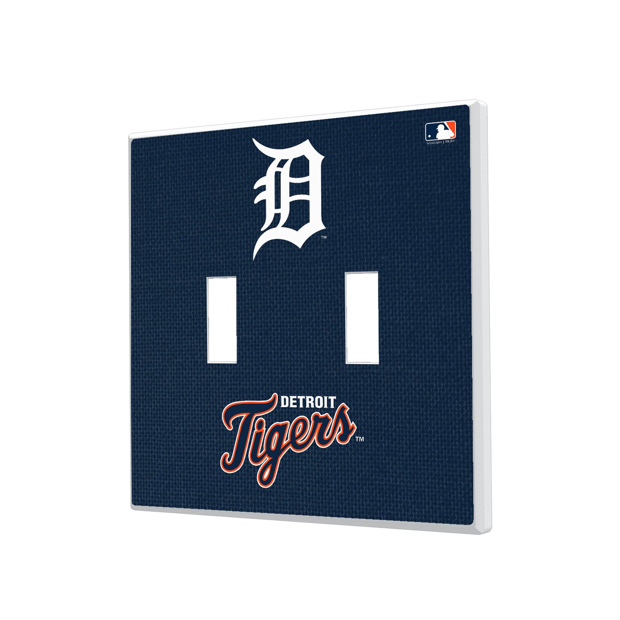 Keyscaper - Detroit Tigers Solid Design Double Toggle Light Switch Plate - Multicolor price history on PriceWatchPro