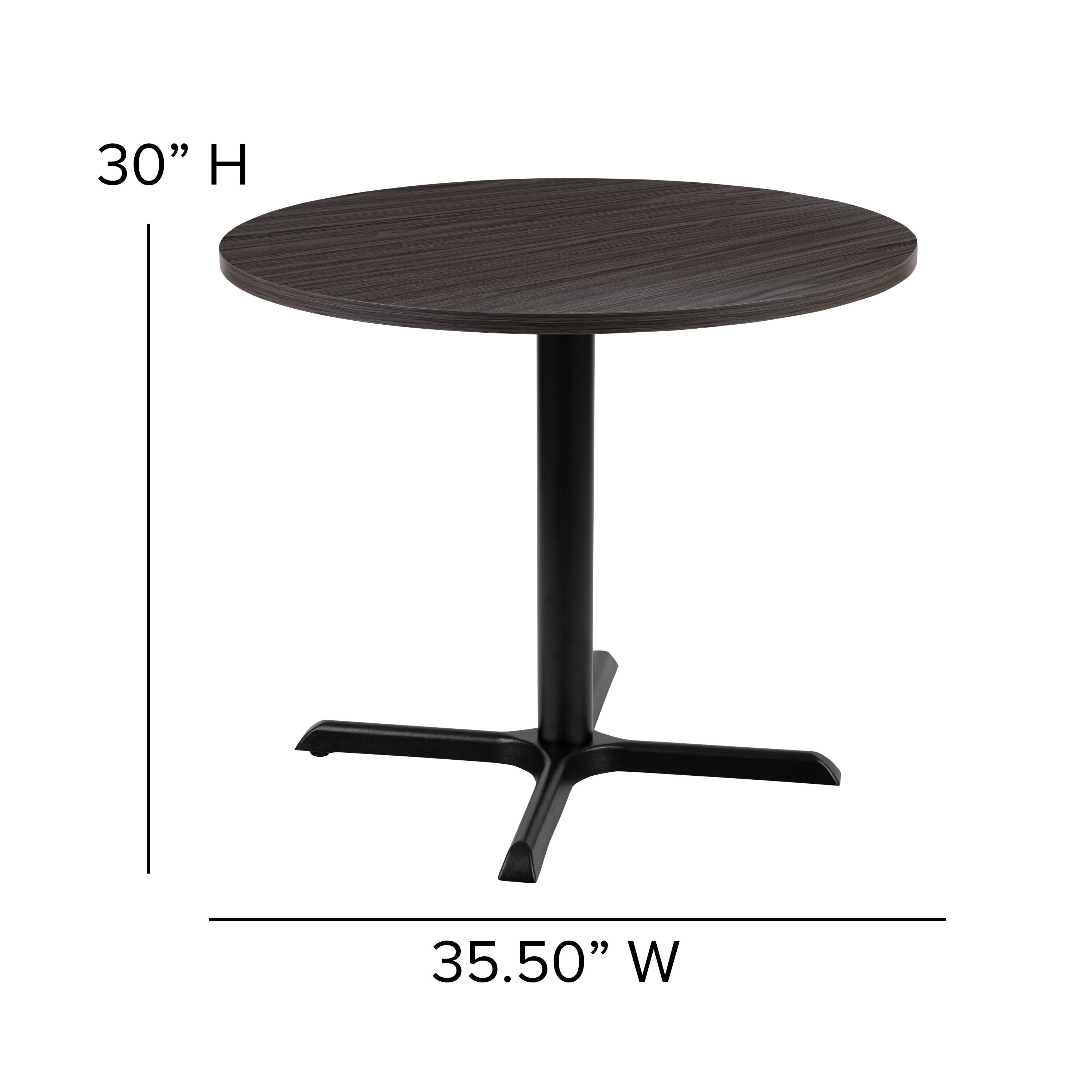 30" H  
35.50" W