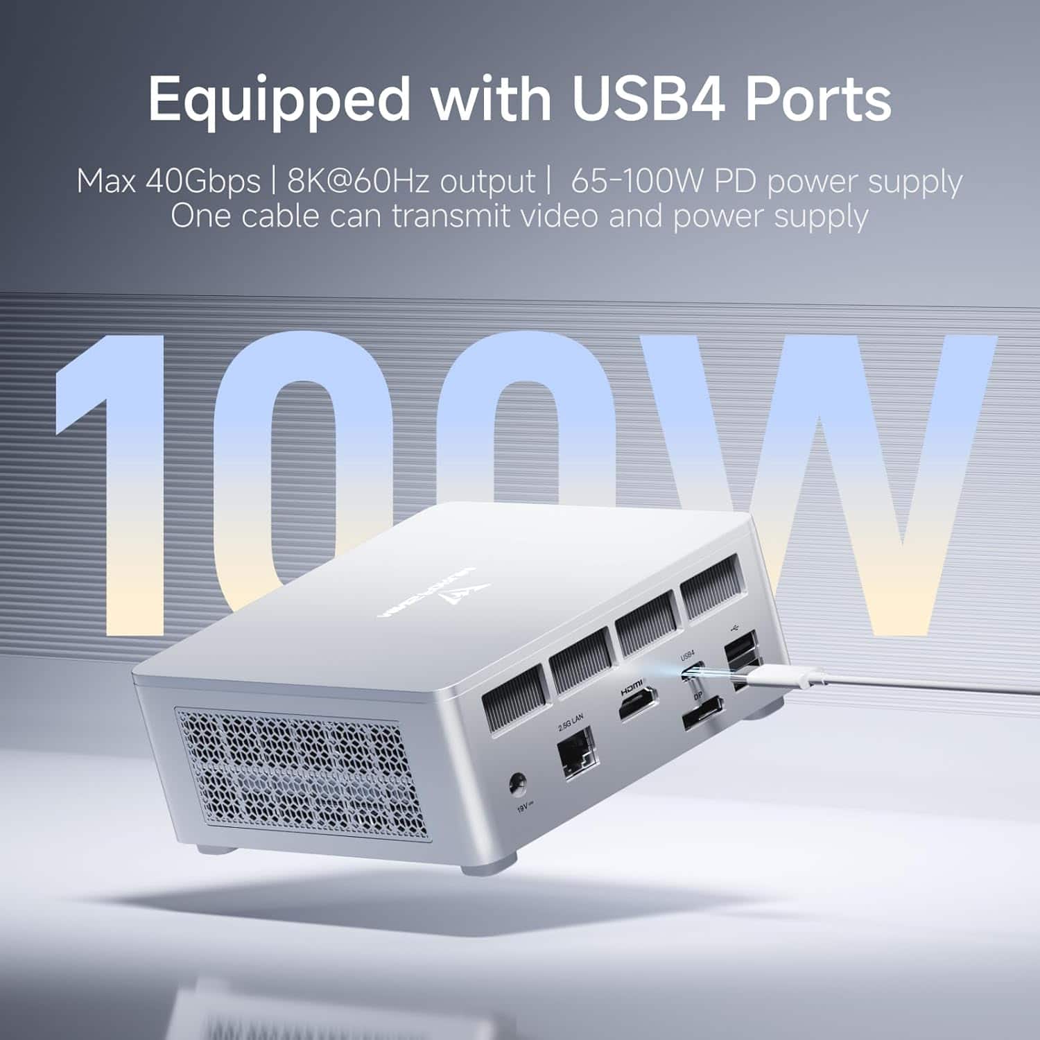 Minisforum UM870 Slim Mini Desktop PC, AMD Ryzen 7 8745H, 32GB RAM