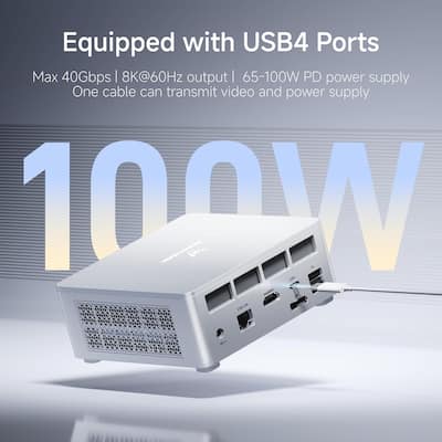 Minisforum UM870 Slim Mini Desktop PC, AMD Ryzen 7 8745H, 32GB RAM Minisforum UM870 Slim Mini Desktop PC, AMD Ryzen 7 8745H, 32GB RAM