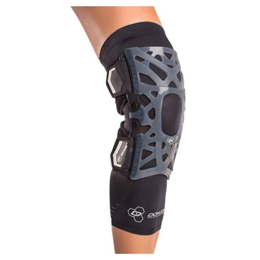 Angle. DonJoy - DonJoy Performance Webtech Knee Brace (Black, Small) - Black.