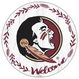 Fan Creations - Florida State Seminoles 12" Welcome Circle Sign - Multicolor