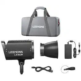 Godox - Litemons LA150R RGB LED Video Light Bag Kit (Black)