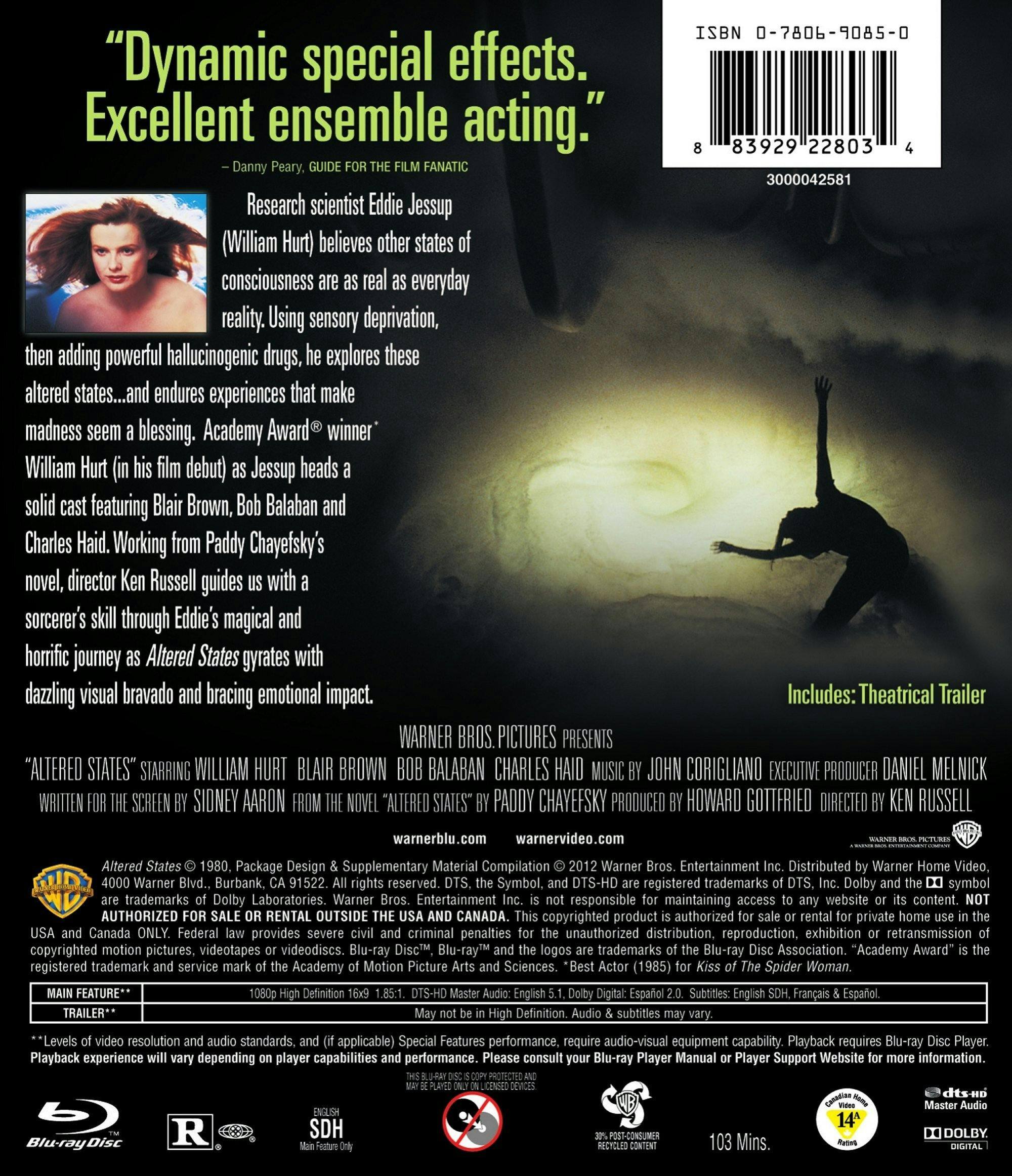 Angle. Altered States [Blu-ray].