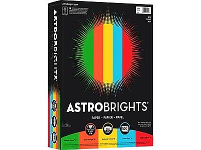 ASTROBRIGHTS  
PAPER - PAPIER - PAPEL  

ASTROBRIGHTS.COM  

ASTROBRIGHTS  
PAPER - PAPIER - PAPEL  

500 SHEETS  

- Acid-Free  
- Fade-Resistant  
- Lignin-Free  
- Recyclable  

ASTROBRIGHTS  
PAPER - PAPIER - PAPEL