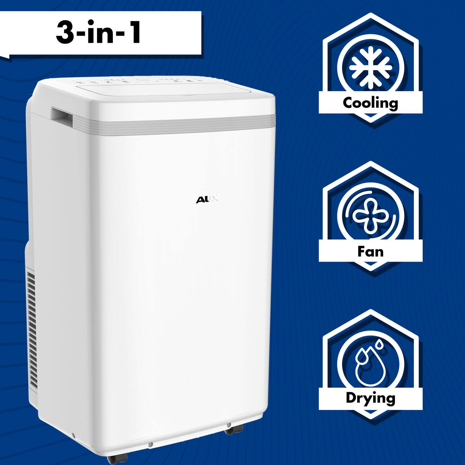 Questions and Answers AuxAC 400 Sq. Ft 13,000 BTU Portable Air