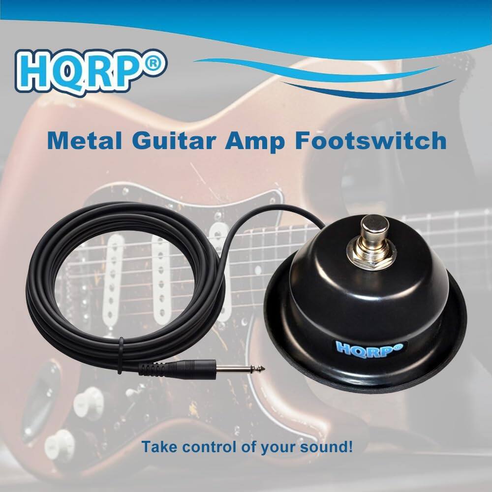 HQRP Metal Guitar Amp Footswitch  
Take control of your sound!