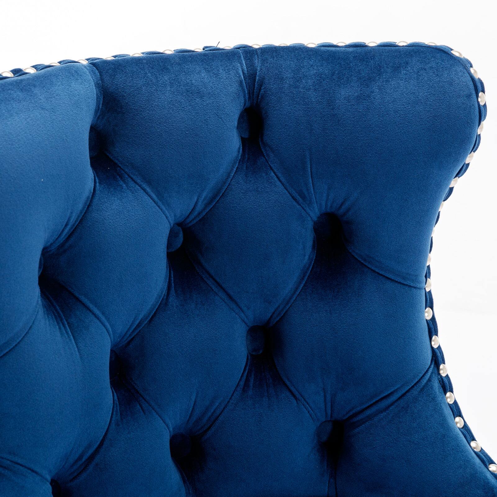 Alt View 4. SlickBlue - Swivel Barstools Adjustable Seat Height Counter Chairs for Kitchen & Bar - Blue.