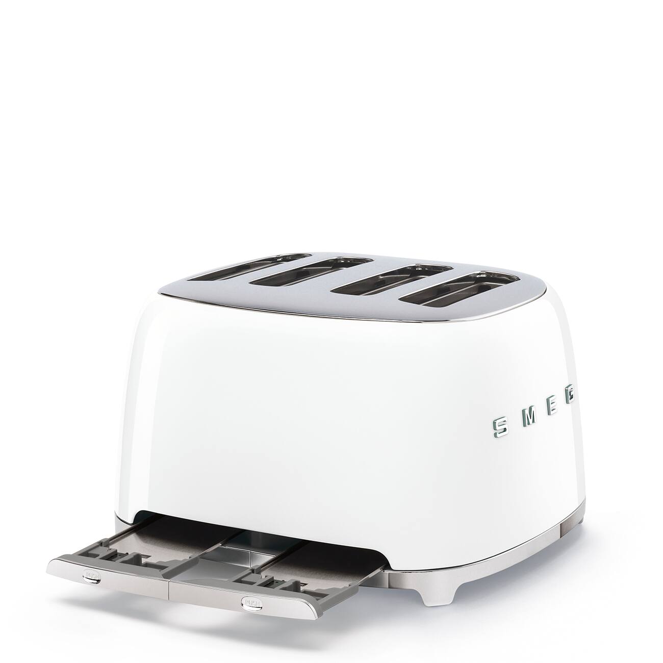 SMEG 4x4 Slot Toaster TSF03 White - Best Buy
