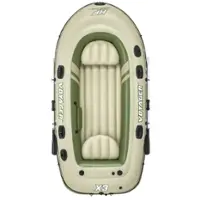 Bestway - Hydro-Force Voyager X3 Inflatable Raft Set 9'8" - Front_Zoom