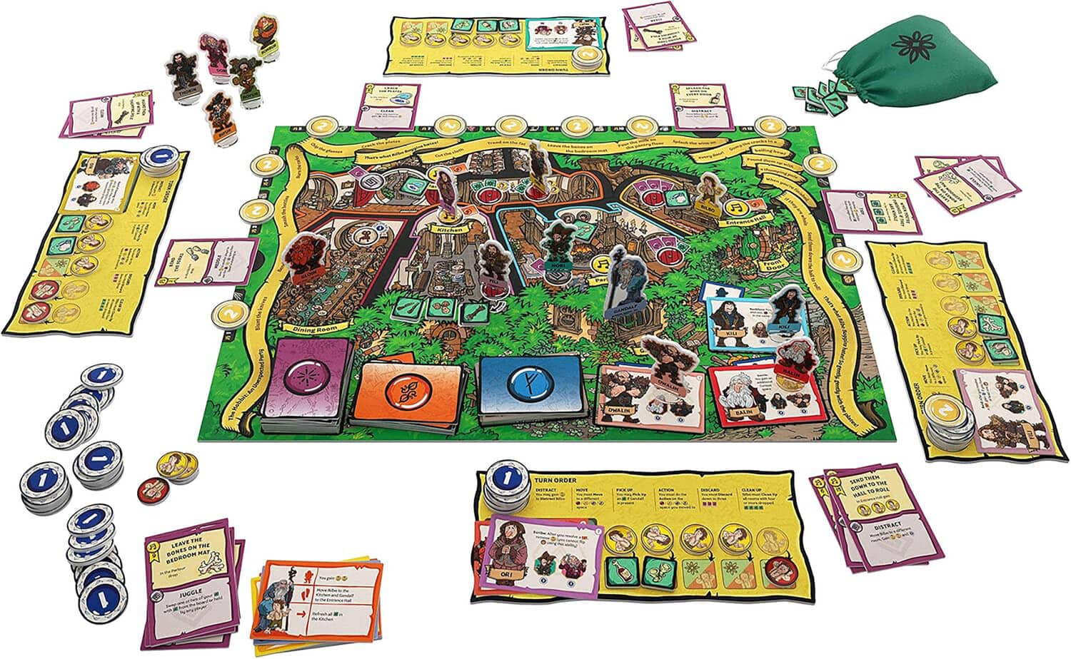 Weta Workshop - Board Games - The Hobbit - An Unexpected Party Board Game - GAMES (MISC) - Multicolor