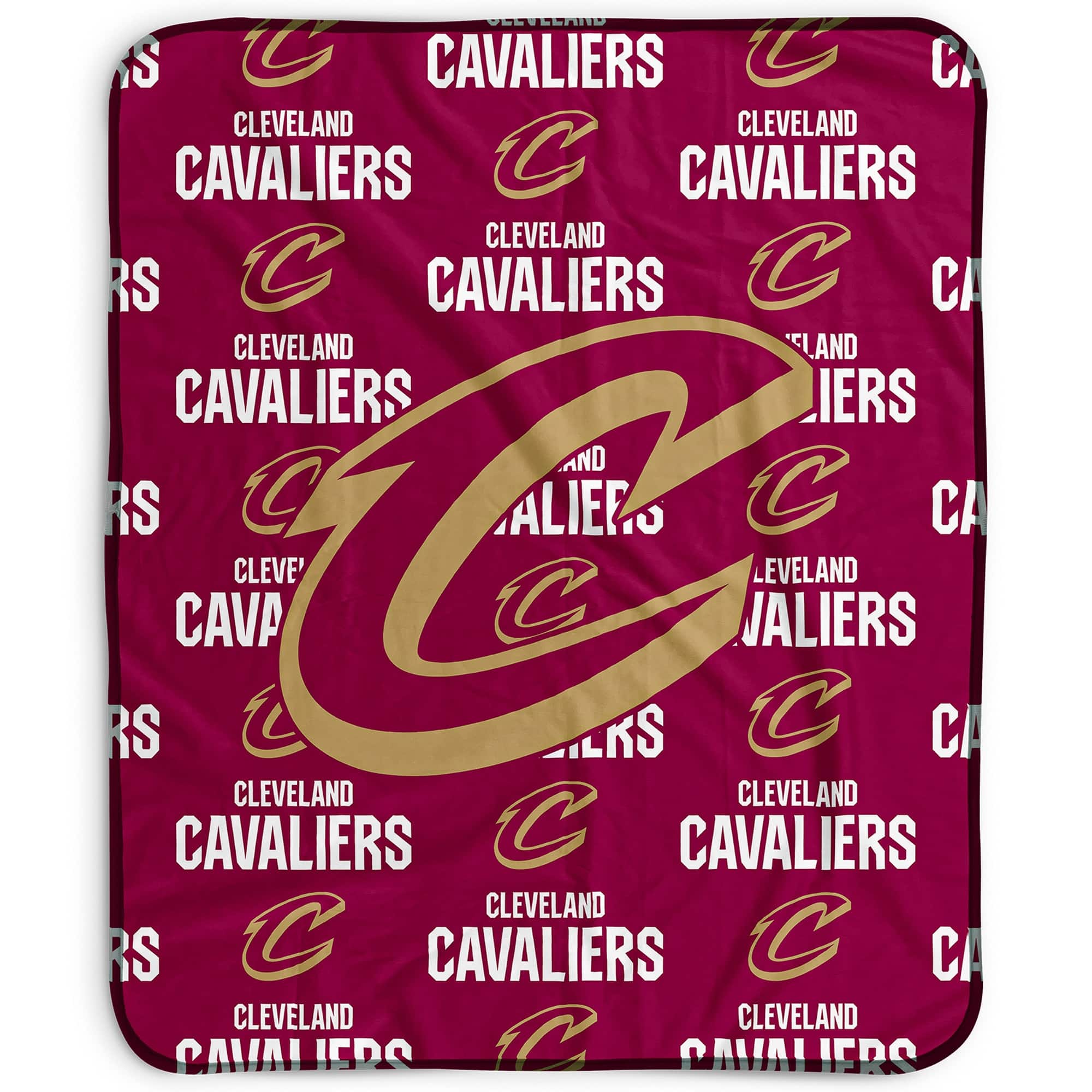 Pegasus - Cleveland Cavaliers 50" x 60" Repeat Wordmark Fleece Blanket - Multicolor
