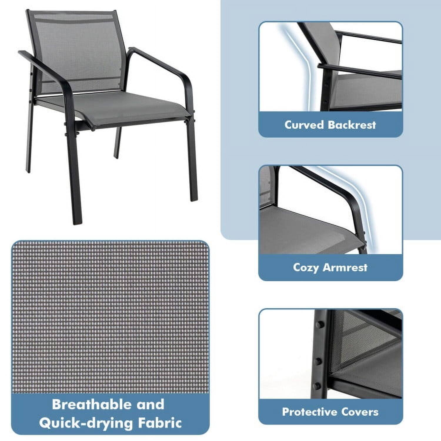 - Curved Backrest
- Cozy Armrest
- Breathable and Quick-drying Fabric
- Protective Covers
