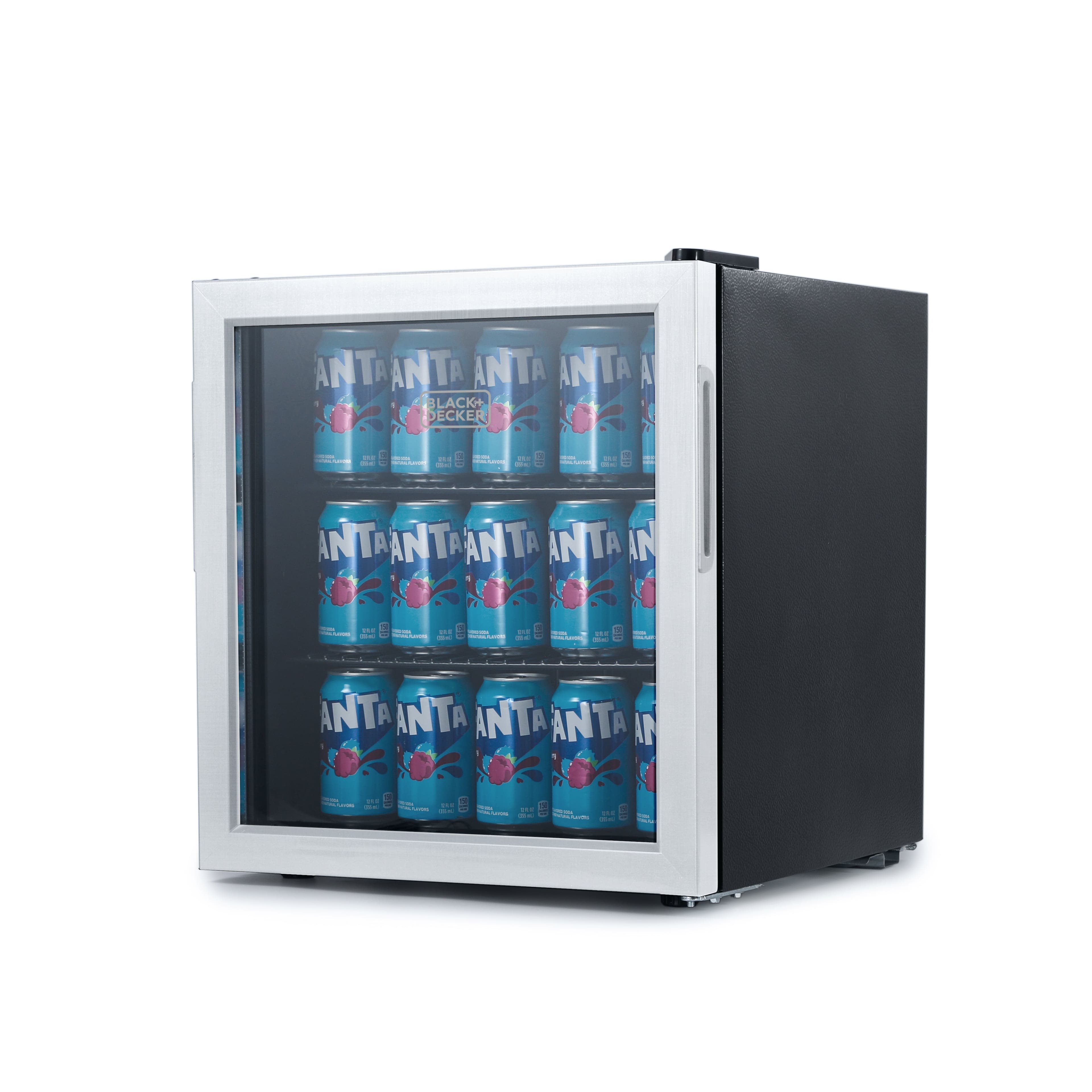 Black+Decker - 1.7 Cu. Ft. Beverage Cooler - Black