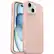 Left. OtterBox - Symmetry Series Hard Shell for MagSafe for Apple iPhone 15, Apple iPhone 14, and Apple iPhone 13 - Ballet Shoes.