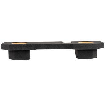 Alt View 1. NVX - 2002-2018 Ram Quad and Crew Cab - Custom-Fit Empty Dual 10" Sealed Subwoofer Enclosure - Black.