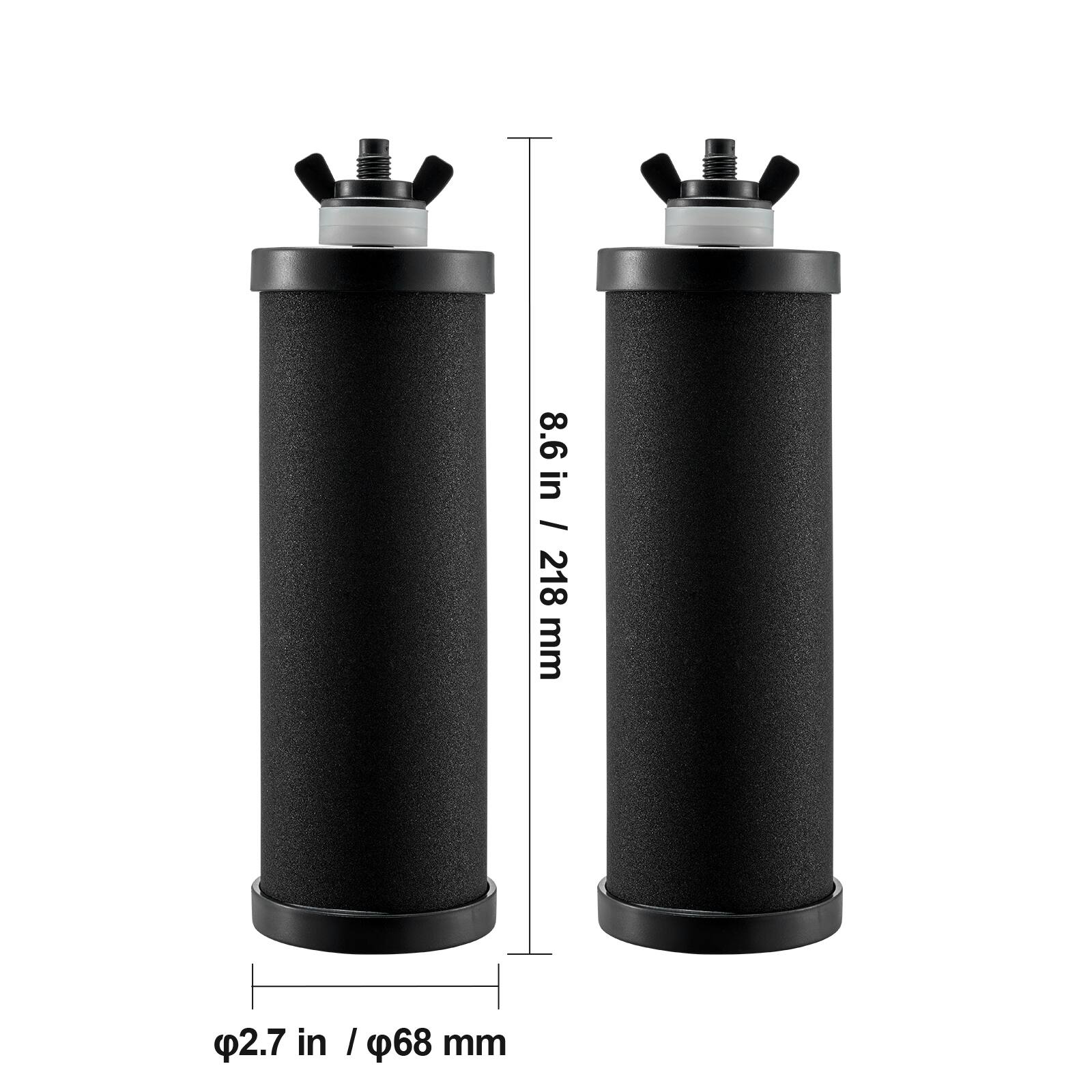 8.6 in / 218 mm  
φ2.7 in / φ68 mm