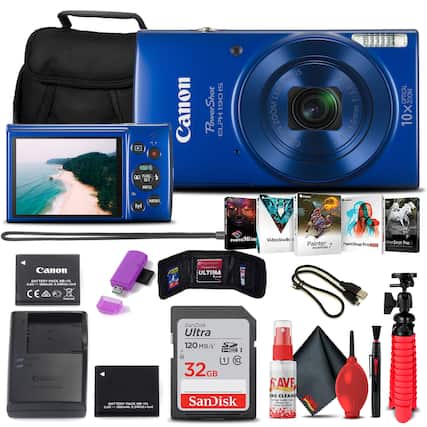 NO FUNC $ SET Canon IS 190 PowerShot ELPH 10XIS 10xIS LENS 10x IS LENS ZOOM NONVO 1:3.0 0mm 3-43 OPTICAL ZOOM 10x INFO 010 MENU C - rr VideoStudio Painter essentials PaintShop Pro AfterShot Pro 20 Canon ULTIMA BATTERY PACK NB-11L aB umAn .50mSo CE - TOLOOE DL Canon BASTERE CAPOE BATITERY PALA ND-T1L aE - smAn wduianl SanDisk Ultra 120 MB/s 32GB SanDisk AVE LECTRONICS INS CLEANE - - -a - GAVE