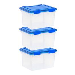 IRIS USA - IRIS Letter and Legal Gal Size File Box, 3Pk