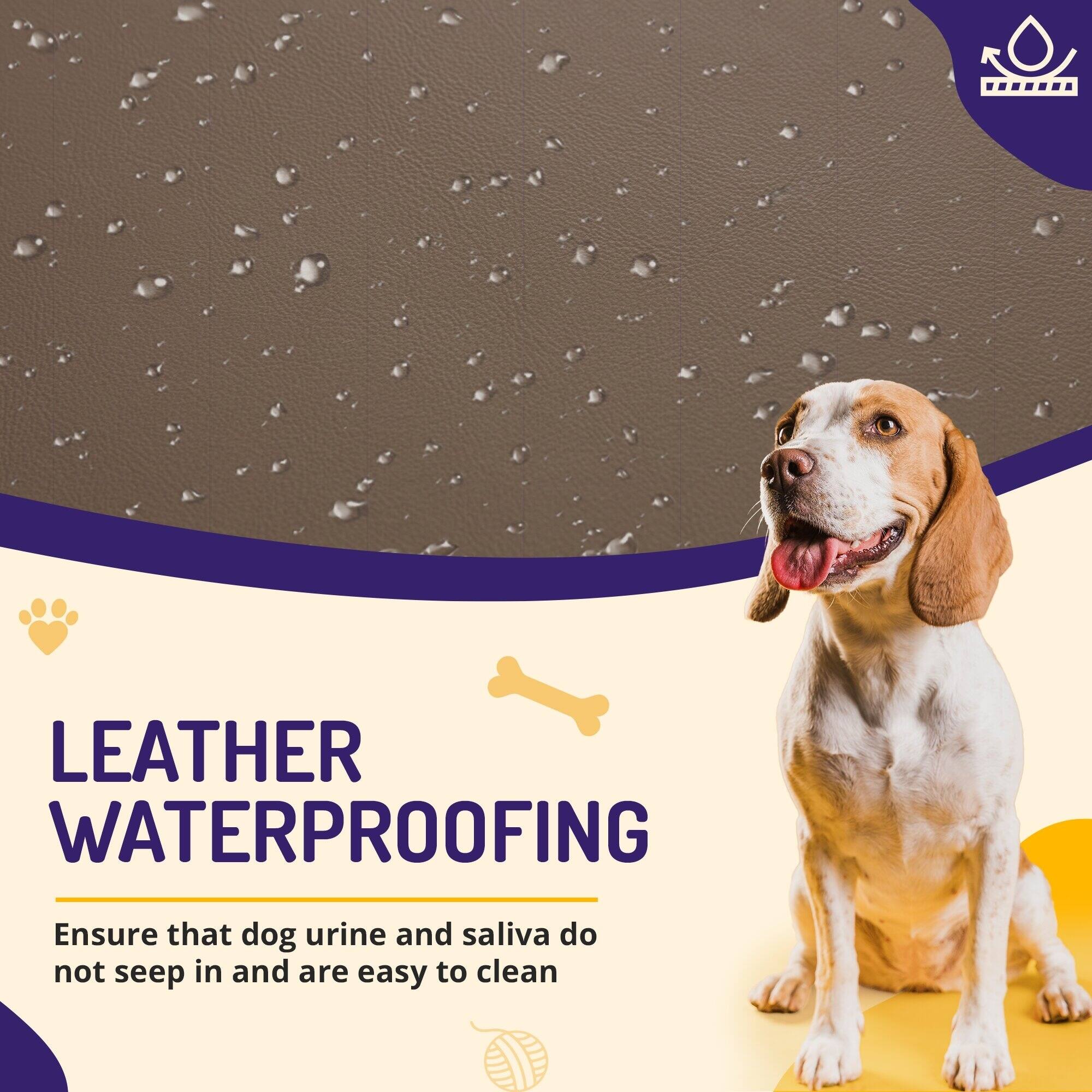 LEATHER WATERPROOFING

Ensure that dog urine and saliva do not seep in and are easy to clean