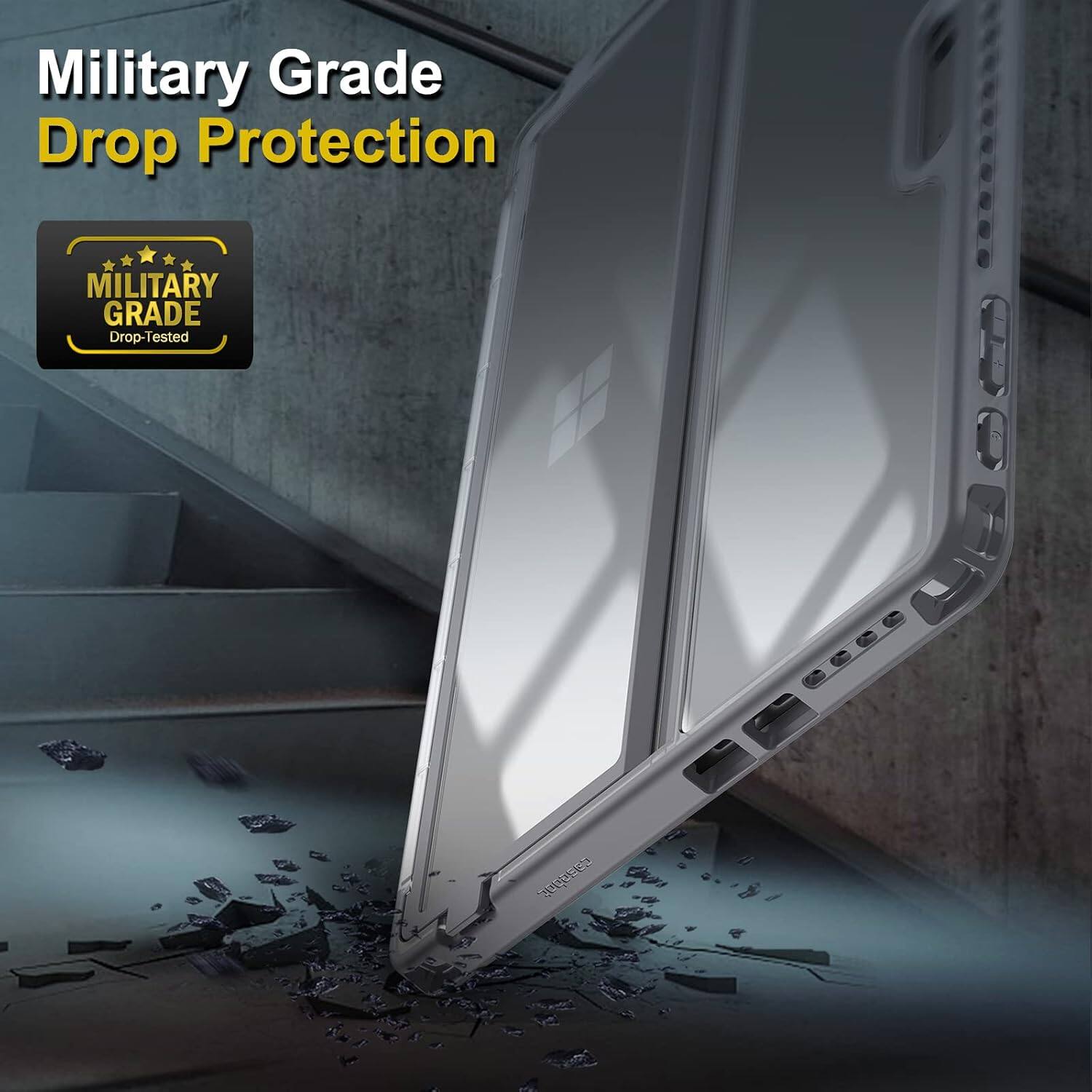 Military Grade Drop Protection  
MILITARY GRADE Drop-Tested