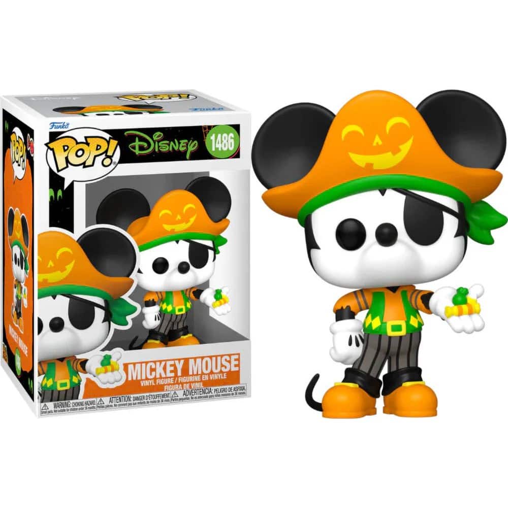 Funko Pop! Halloween - Pirate Mickey Mouse - Multicolor