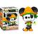 Funko Disney 1486 POP! Mickey Mouse Vinyl Figure Figura de Vinil Advertencia Peligro de Agfiga A - Attention Danger Detouftement A - Choking Hazard A