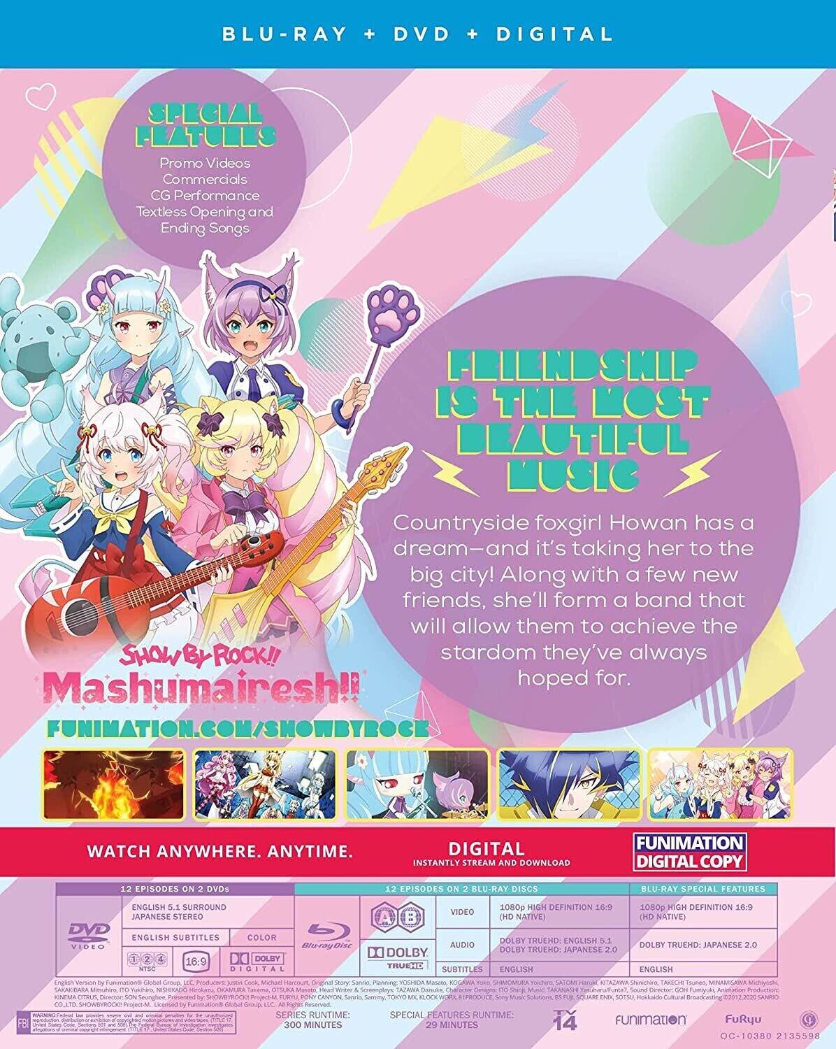 Alt View 1. Show By Rock!! Mashumairesh!!: The Complete Series   - BLU-RAY.