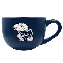 Great American Products - Kansas Jayhawks 23oz. Double Ceramic Mug - Multicolor