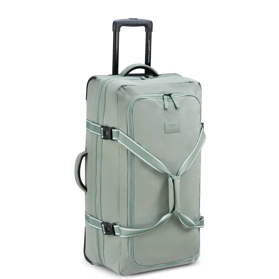 Delsey - Florence by Mills On A Roll 28arge Rolling Duffel Bag - Sage Green