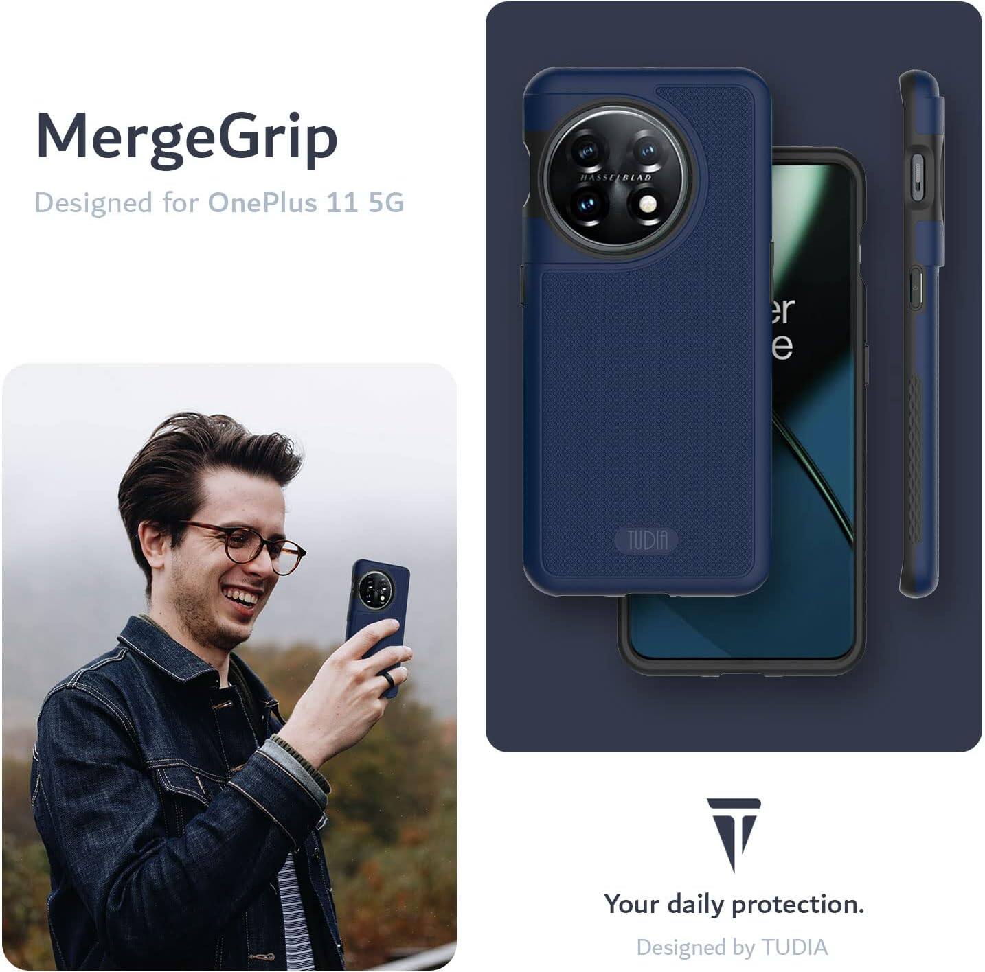MergeGrip  
Designed for OnePlus 11 5G  

Your daily protection.  
Designed by TUDIA