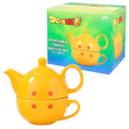 Just Funky - Dragon Ball Super Stackable 11oz Teapot and Cup Set - Yellow