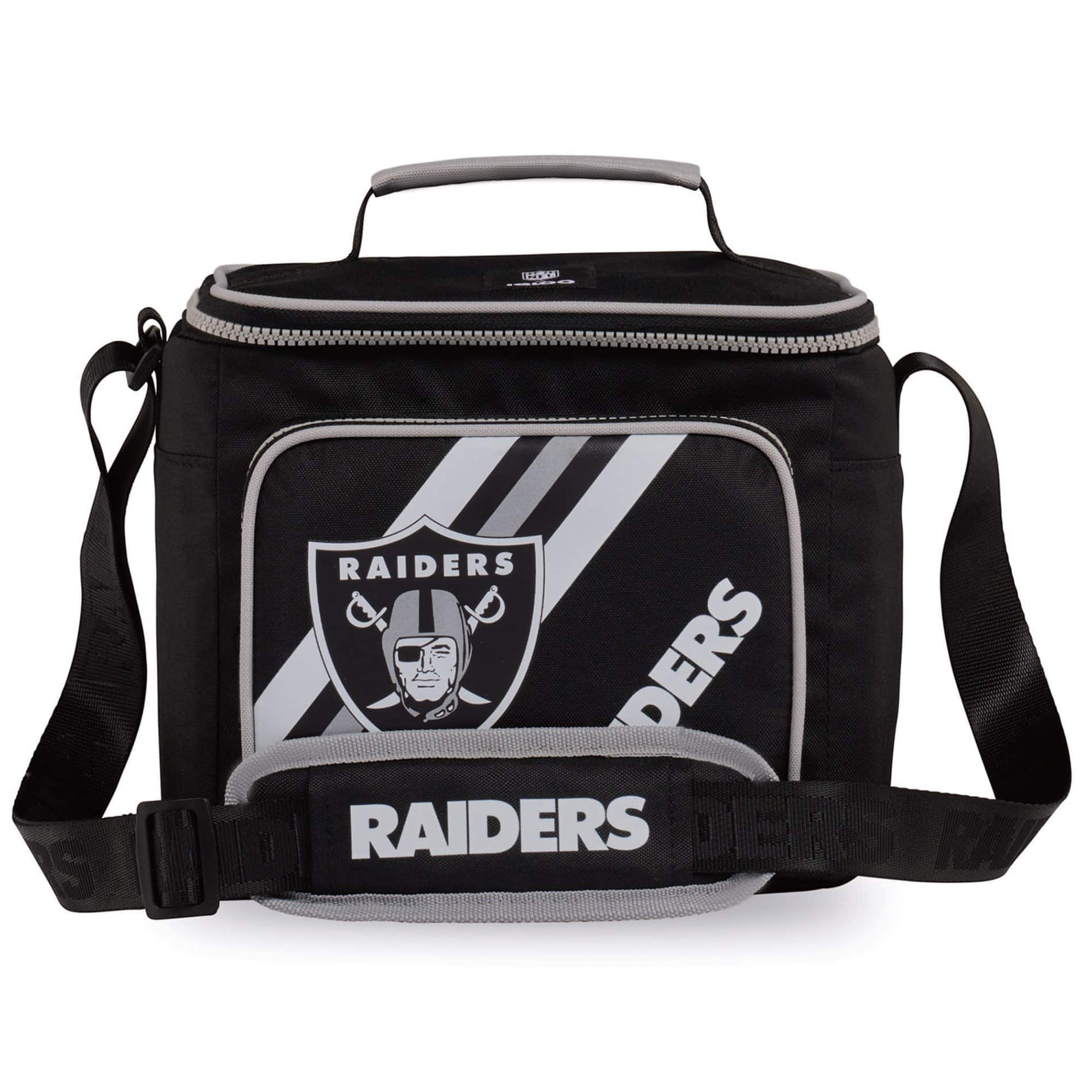 Igloo - Las Vegas Raiders Square Lined 4-Pack Cooler - Black