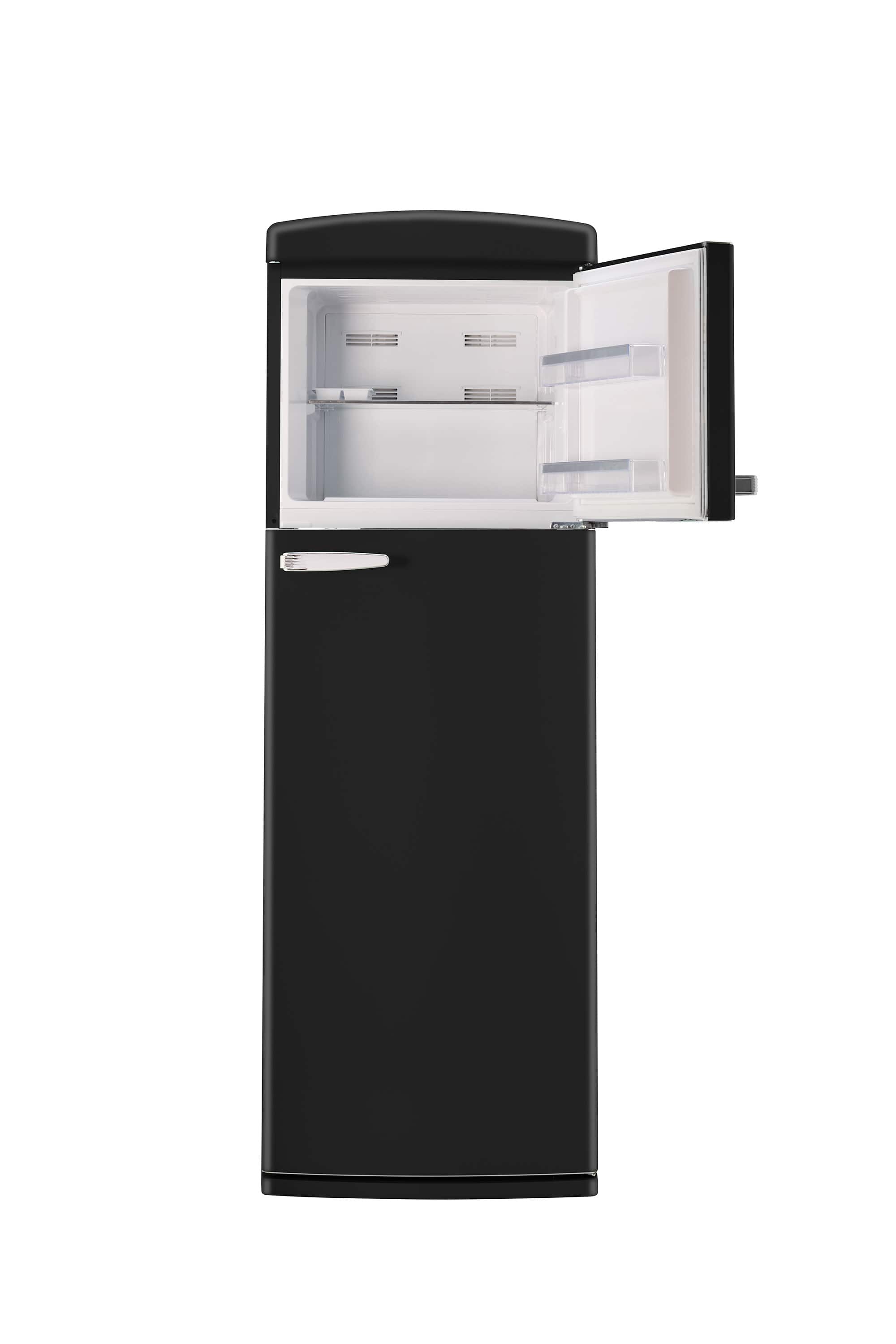 Alt View 7. Unique Appliances - Classic Retro 11 cu.ft. Top Freezer Refrigerator - Matte Black.