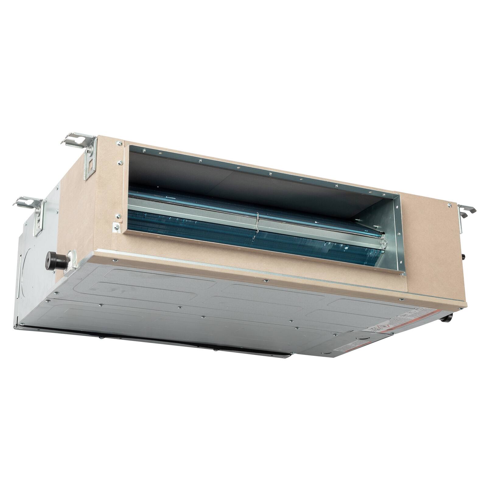 Alt View 5. Winado - 11000 BTU Smart WIFI Ducted Mini Split AC/Heating System with Inverter, 24 SEER2 Concealed Duct Air Conditioner - White.