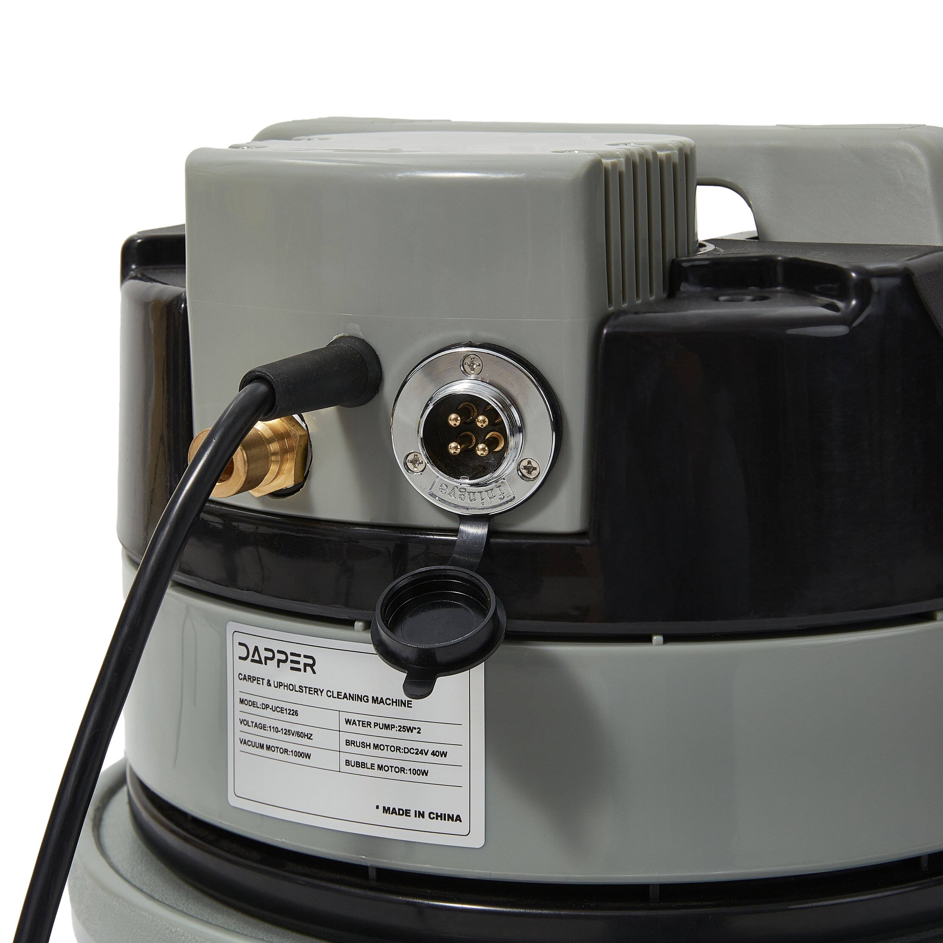 JAPPER CARPET & UPHOLSTERY CLEANING  
MODEL: OP-UC1225  
MACHINE VOLTAGE: 110-125V/60HZ  
WATER PUMP: 25W*2  
MULTIAV MOTOR: 1000W  
BRUSH MOTOR: DC24V  
BUBBLE MOTOR: 100W  
MADE IN CHINA