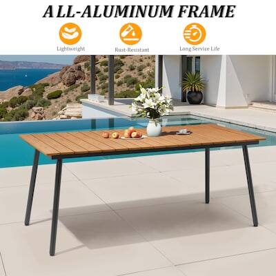 ALL-ALUMINUM FRAME Lightweight Rust-Resistant Long Service Life